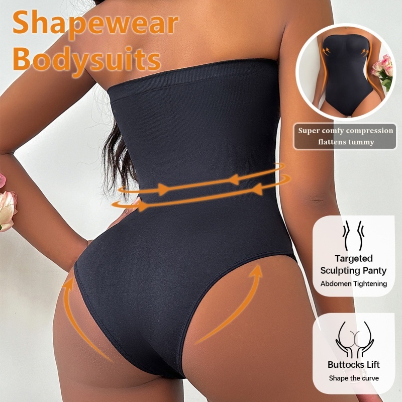 Nahtloser, trägerloser Shapewe – Shapewear Bodysuit Firm Bewertung und Preis